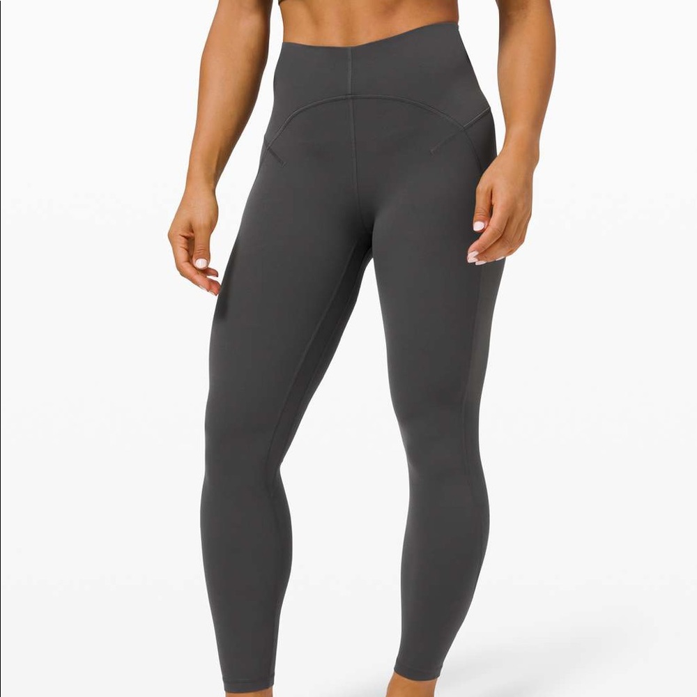 Lululemon Unlimit High-Rise Tight 25”, Nulu - Graphite Grey, Size 4
